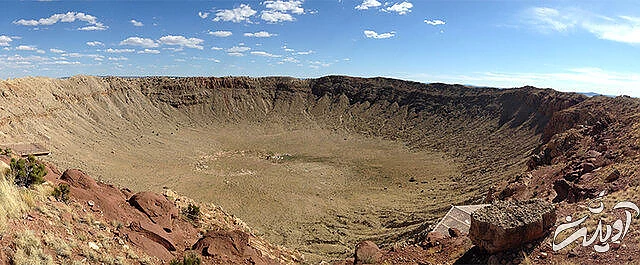 تصاویر ناسا از دهانههای برخوردی به مناسبت رویداد ورزشی "سوپربول"